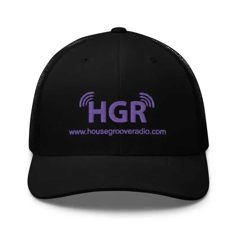 HGR TRUCKER HAT PURPLE